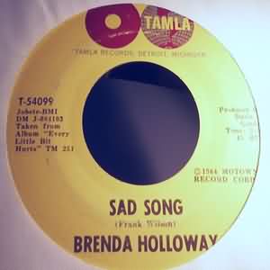 BRENDA HOLLOWAY SAD SONG / I'LL ALWAYS LOVE YOU