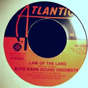 ALFIE KAHN SOUND ORCHESTRA LAW OF THE LAND / WOMAN