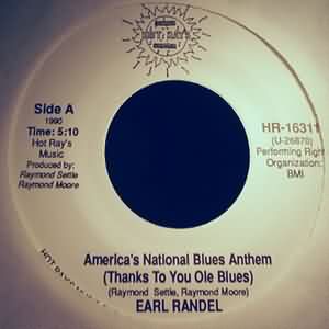 EARL RANDEL AMERICAS NATIONAL BLUES ANTHEM / INSTRUMENTAL