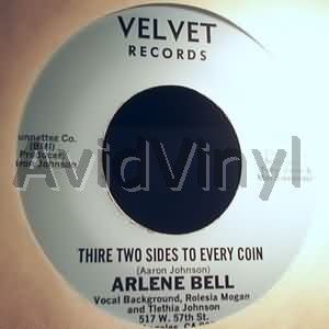 ARLENE BELL THIRE TWO SIDES TO EVERY COIN / IT'S ABOUT TIME I MADE A CHANGE