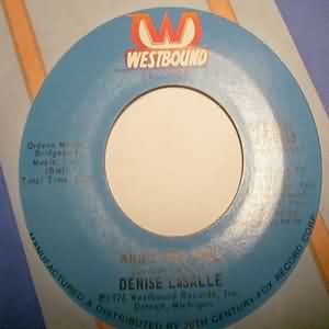 DENISE LASALLE — WHO'S THE FOOL / MARRIED BUT NOT TO EACH OTHER record label scan