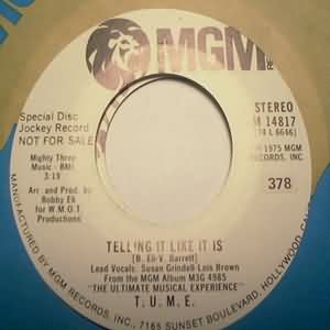 T.U.M.E. TELLING IT LIKE IT IS / SAME