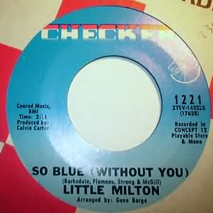 LITTLE MILTON SO BLUE / POOR MAN