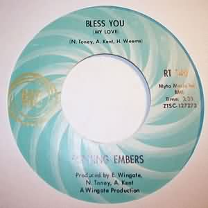 FLAMING EMBERS / AL KENT BLESS YOU / SAME