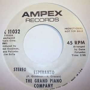 GRAND PIANO COMPANY — ESPERANTO / SAME record label scan