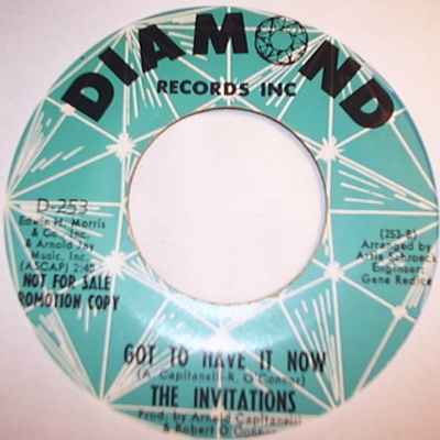 INVITATIONS GOT TO HAVE IT NOW / SWINGIN ON THE LOVE VINE