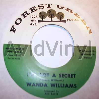 WANDA WILLIAMS I'VE GOT A SECRET / IT'S ALL OVER