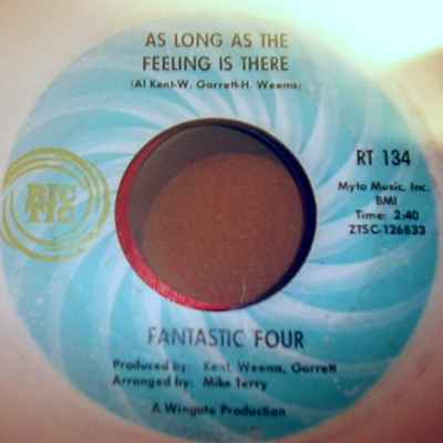 FANTASTIC FOUR AS LONG AS THE FEELING IS THERE / GODDESS OF LOVE