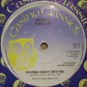 DIANA FOSTER / AUTUMN I'M GONNA SHARE IT WITH YOU / TIME OUT