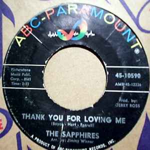 SAPPHIRES THANK YOU FOR LOVING ME / OUR LOVE IS EVERYWHERE