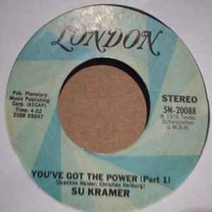 SU KRAMER — YOU'VE GOT THE POWER / PT2 record label scan