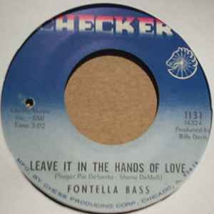 FONTELLA BASS — LEAVE IT IN THE HANDS OF LOVE / RECOVERY record label scan