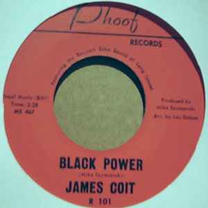 JAMES COIT — BLACK POWER / PHILLANDRINE record label scan