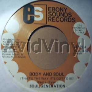 SOUL GENERATION BODY AND SOUL / MANDINGO WOMAN