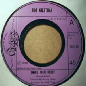 JIM GILSTRAP — SWING YOUR DADDY / PT2 record label scan