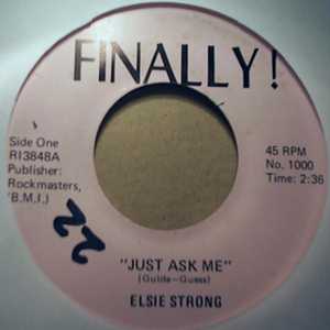ELSIE STRONG JUST ASK ME / INSTRUMENTAL