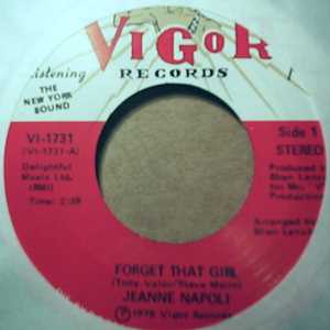 JEANNE NAPOLI FORGET THAT GIRL / DO THOSE LITTLE THINGS