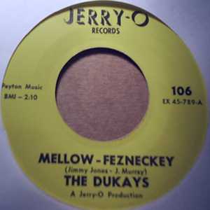 DUKAYS — MELLOW - FEZNECKEY / SHO NUF M F record label scan