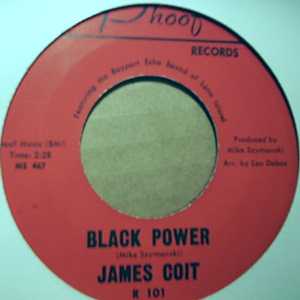 JAMES COIT — BLACK POWER / PHILLANDRINE record label scan