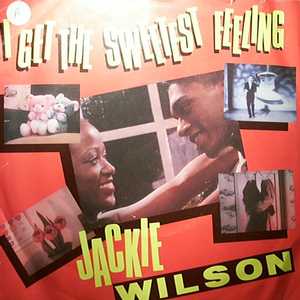 JACKIE WILSON — I GET THE SWEETEST FEELING / LONELY TEARDROPS record label scan