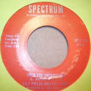 LILY FIELDS AND THE FAMILY ONCE YOU UNDERSTAND / HELP ME MAKE IT THROUGH THE NIGHT
