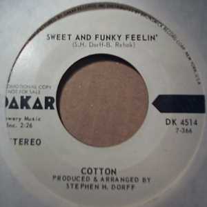 COTTON SWEET AND FUNKY FEELIN' / SAME