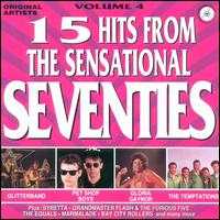VARIOUS — HITS FROM THE SEVENTIES VOLUME 4 record label scan