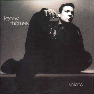 KENNY THOMAS — VOICES record label scan