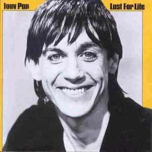 IGGY POP — LUST FOR LIFE record label scan