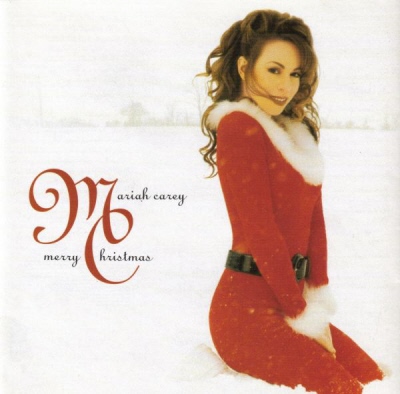 MARIAH CAREY — MERRY CHRISTMAS record label scan