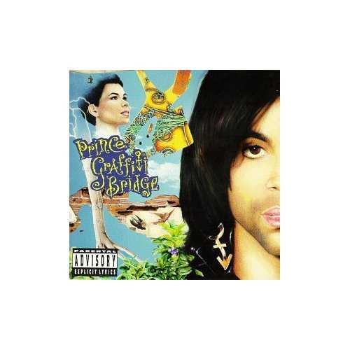 PRINCE — GRAFFITI BRIDGE record label scan