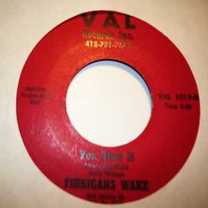 FINNIGANS WAKE — YOU BLEW IT / STAY WITH ME record label scan