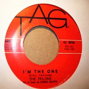 TRILONS — IM THE ONE / FOREVER record label scan
