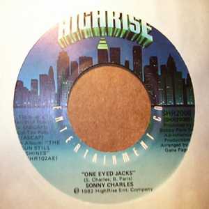 SONNY CHARLES — ONE EYED JACKS / ALWAYS ON MY MIND record label scan