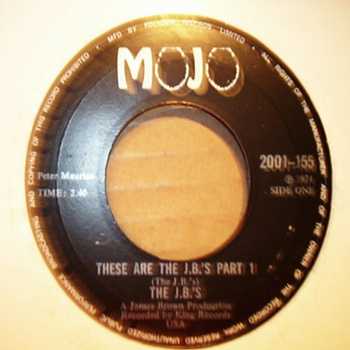 J.B.'S — THESE ARE THE J.B.'S / PT2 record label scan