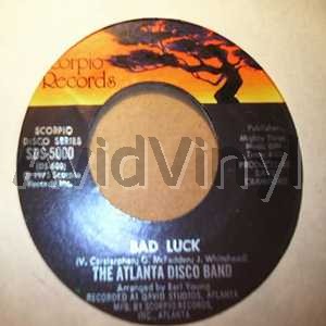 ATLANTA DISCO BAND BAD LUCK / OLE GOAT