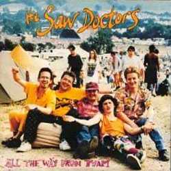 SAW DOCTORS — ALL THE WAY FROM TUAMI record label scan