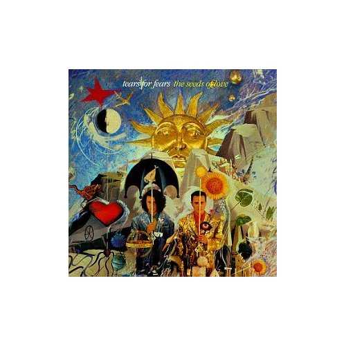 TEARS FOR FEARS — THE SEEDS OF LOVE record label scan