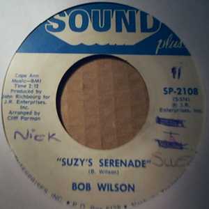 BOB WILSON — SUZY'S SERENADE / AFTER HOURS record label scan