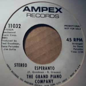 GRAND PIANO COMPANY ESPERANTO / SAME