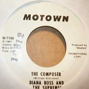 DIANA ROSS AND THE SUPREMES — THE COMPOSER / SAME record label scan