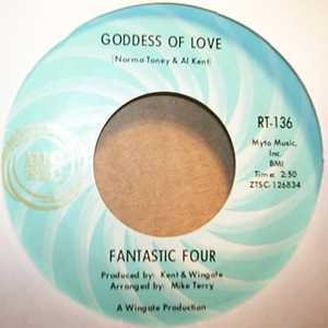 FANTASTIC FOUR GODDESS OF LOVE / LOVE IS A MANY SPLENDORED THING