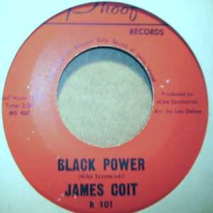 JAMES COIT — BLACK POWER / PHILLANDRINE record label scan