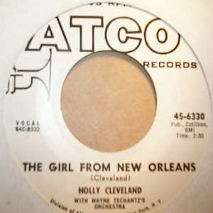 HOLLY CLEVELAND THE GIRL FROM NEW ORLEANS / SAILOR'S FAREWELL