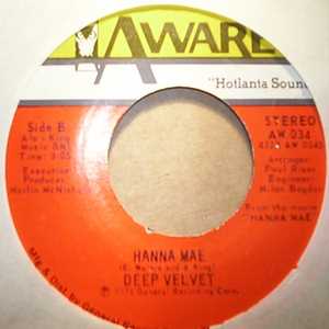 DEEP VELVET HANNA MAE / INSTRUMENTAL